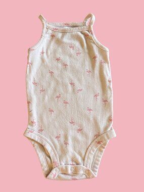 Carters Flamingo Tank Top Bodysuit - 3/$10 or 5/$15
